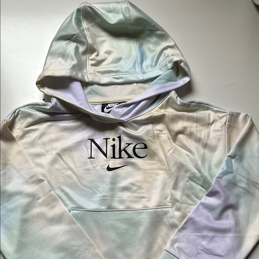 NWT Girls Nike Lemon Twist Hoodie Size 6(M)
